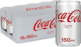 COCA-COLA Light, Carbonated Soft Drink, PET 150ml, Pack of 15