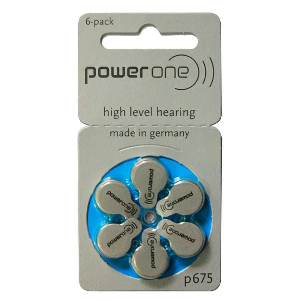 Power One P675 Hearing Aid Batteries