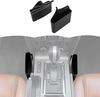 RT-TCZ Center Console Gear Shift Side Storage Box Tray Organizer Accessories Compatible with Ford Mustang 2010-2014