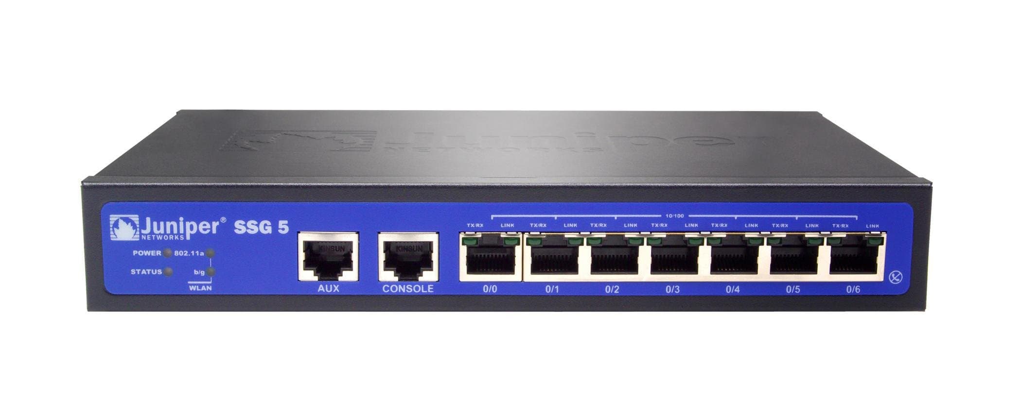 Juniper Networks 7-Port - 256MB Firewall Security Appliance (SSG-5-SH)