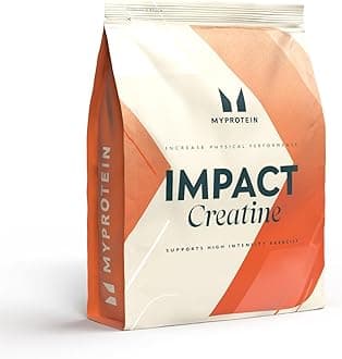 Impact Pure Creatine Monohydrate Powder | 500g (147 Servings) | Micronised Creatine for Strength & Muscle Growth | 3g Per Serving | Supports High-Intensity Training & Recovery | Unflavoured