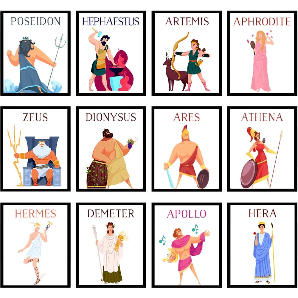 Ancient Greek Mythology Poster