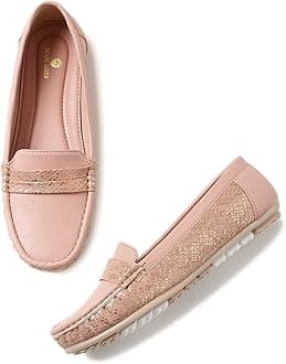 Women Soft Comfortable Embellished Flats Loafers