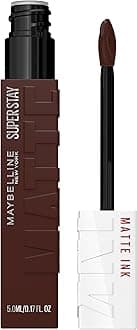 MAYBELLINE Super Stay Matte Ink Liquid Lipstick Makeup, Long Lasting High Impact Color, Up to 16H Wear, Vixen (Intense Blackened Brown)