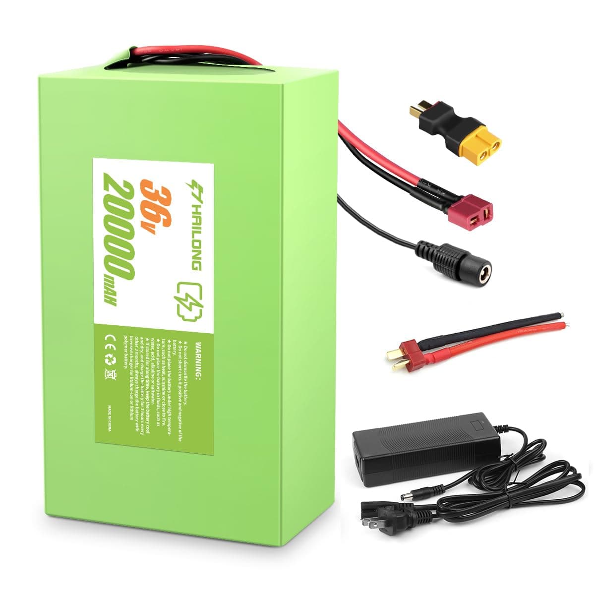 36V 20Ah Universal Power Pack - High Capacity Lithium Battery with Smart Power Module (DC200-1000W)