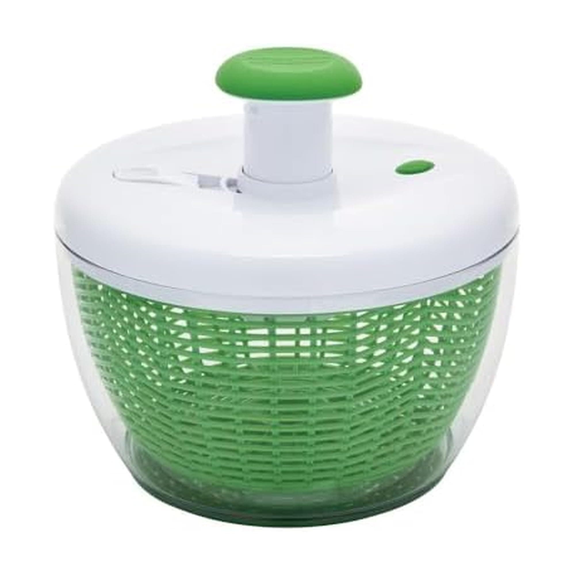 Farberware Small Pro Salad Spinner, 3.16 Qt Lettuce Spinner with Pump Mechanism, Colander Basket and Non-Slip Base - Compact Fruit Washer Spinner Bowl for Singles and Couples