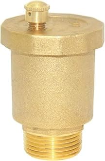 Brass 10500-VE Automatic Float Valve, 1/2" MNPT Air Release Valve