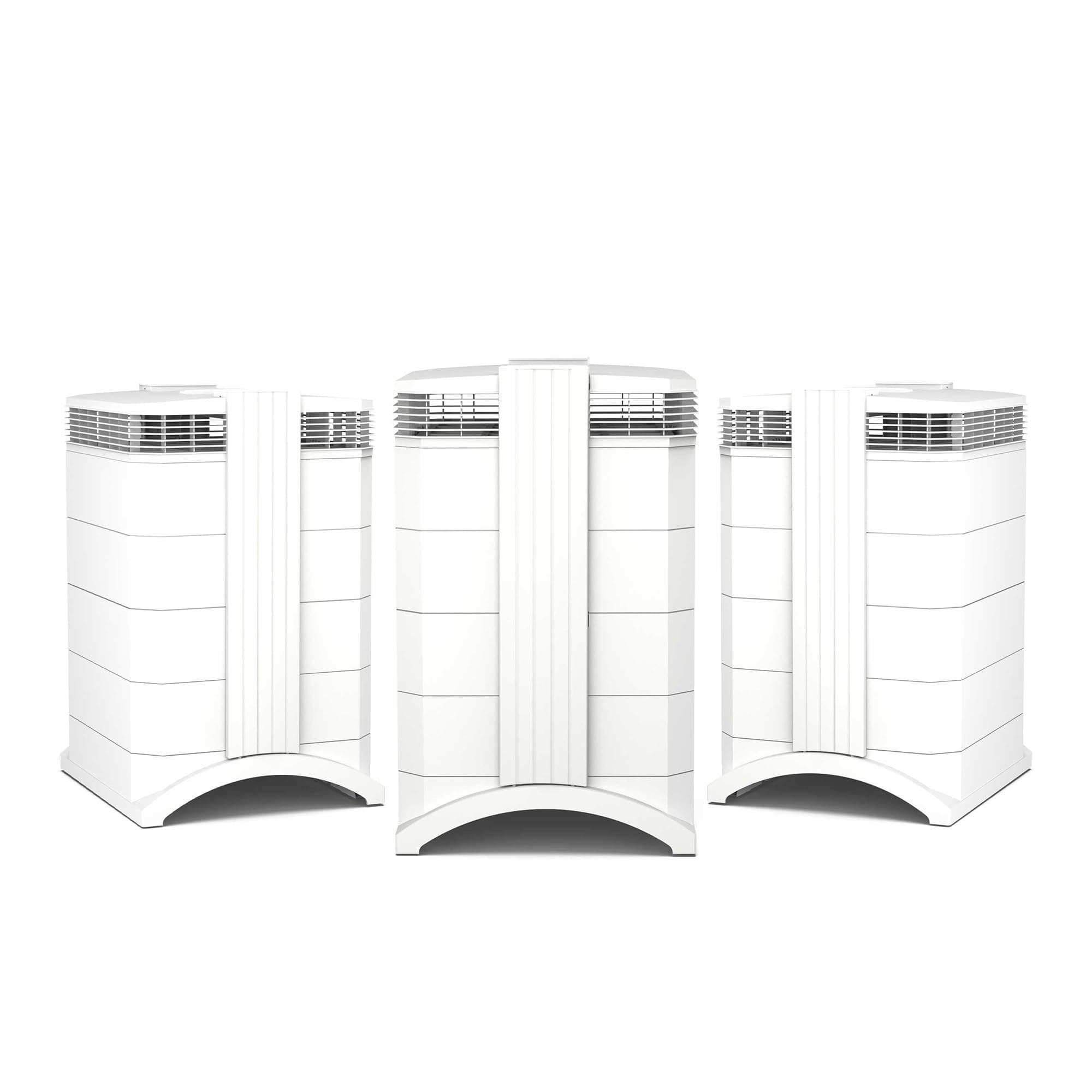 IQAir HealthPro Compact XE Air Purifier - 3-Pack - Compact HyperHEPA Filtration for Spaces up to 3720 sq ft - Allergens, Smoke, Dust, Mold, Pet Dander, Swiss Made, WiFi Enabled