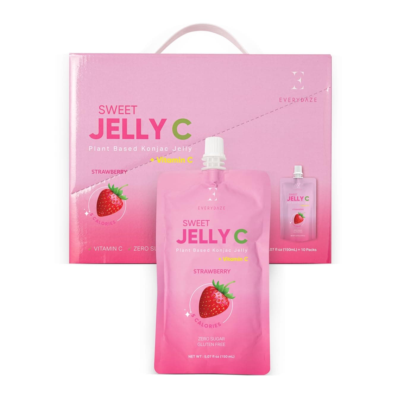 E EVERYDAZE Sweet Jelly C Konjac Jelly (Grape)
