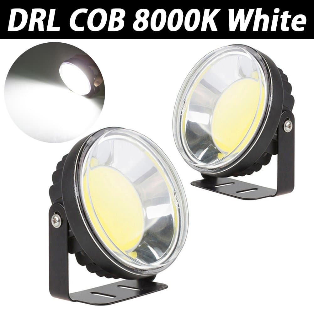 TABEN 3.5Inch 29W Round LED Headlight Light Spot Fog Light Beam Cube Work Light IP68 Waterproof Driving Light for Off Road, UTV, Truck, ATV (Set of 2)