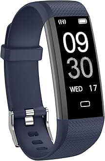 StiiveFitness Tracker with Heart Rate Sleep Monitor, Daily IP68 Waterproof Activity Tracker with Pedometer Watch, Health Tracker Calories & Step Counter, Fitness Watch for Women Men