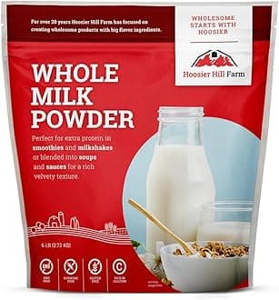 Hoosier Hill Farm Whole Milk Powder, 6LB (Pack of 1)