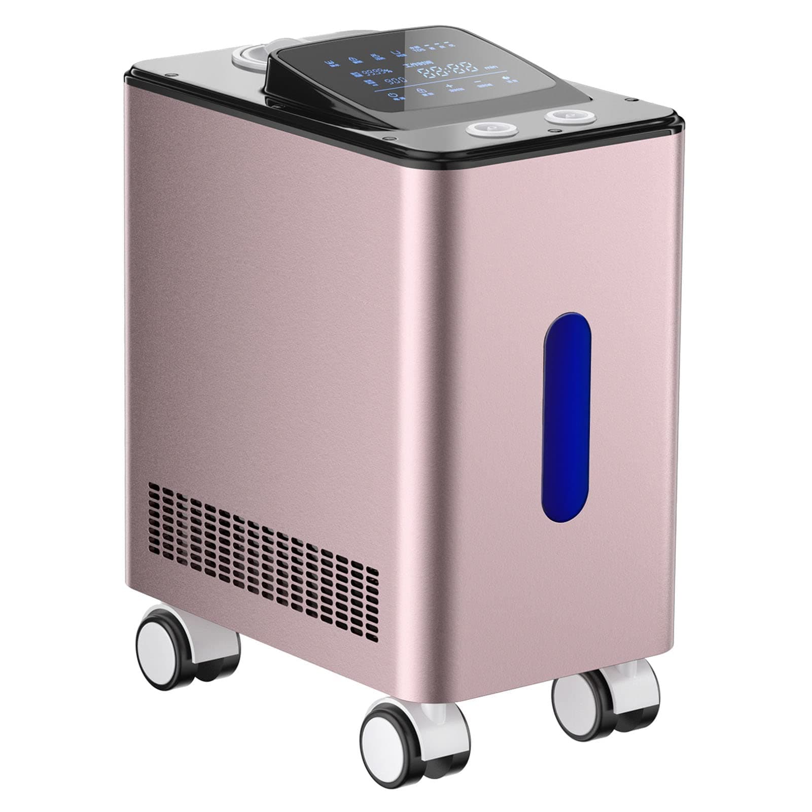 Hydrogen Inhalation Machine, 99.99% High Purity H2 Hydrogen Inhaler, 5 Intelligent Detection Systems, Continuous H2 Supply, for Home, Travel and Car(Color:900ml/min)