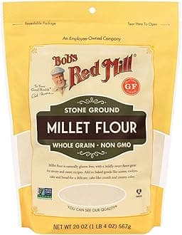 Bob's Red Mill Millet Flour, 20 Oz (Pack of 3)