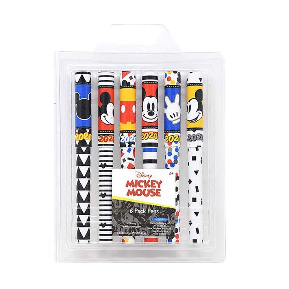 DisneyMickey Mouse 2020 Modern Play 6 Pack Collector Pens