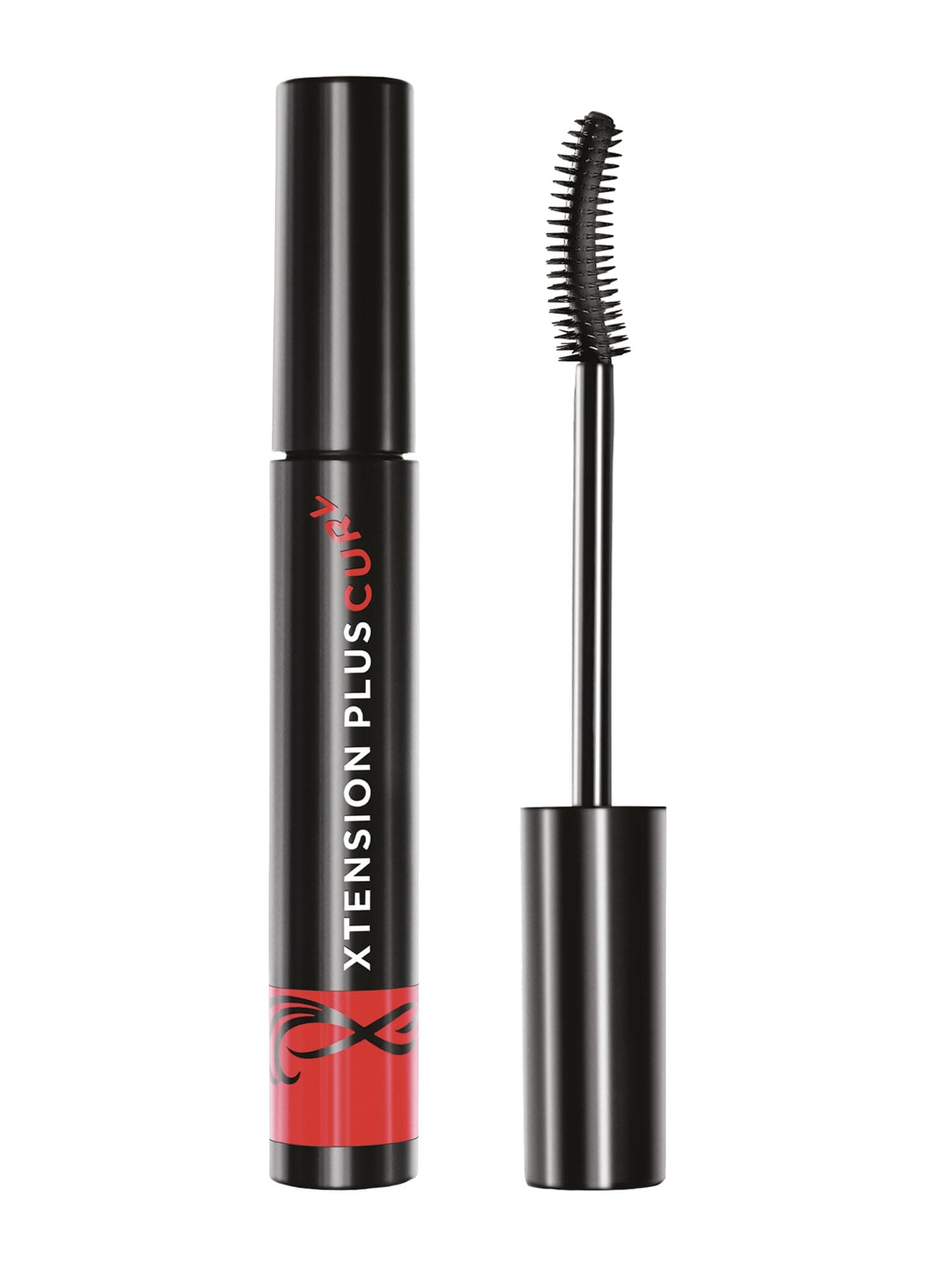 Xtension Plus Curl Mascara, Black, Curling, Lengthening, Eye-Wided Look, Fragrance-Free, Hypoallergenic, Cruelty-Free, Ophtalmologist Tested, 0.28 Fl. Oz.