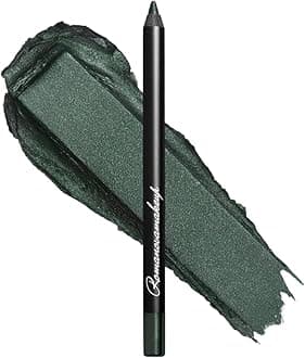 Romanovamakeup Sexy Smoky Eye Pencil - EMERALD. Professional Eye Liner NATURAL-LOOKING CLASSIC Deep GREEN Long-Lasting Formula, Pro Natural Look with Eye-Makeup Pencil Sexy Smokey Eyes in a Flash!