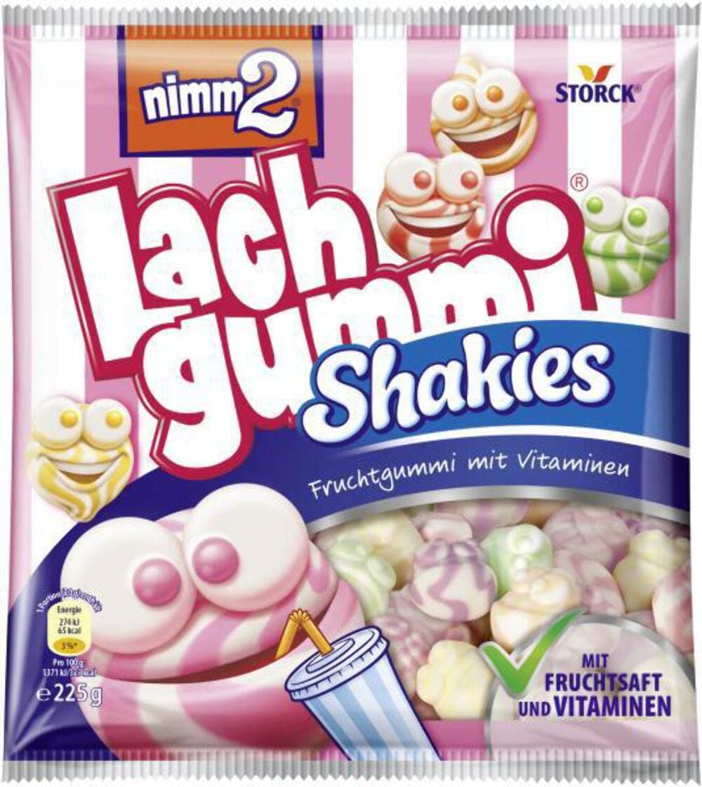 Lachgummi Shakies (225g)