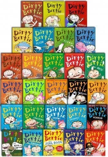 Dirty Bertie Complete Collection David Roberts 27 Books Set - Contains Books from Series 1, 2 and 3 by David Roberts (2015-05-04) Paperback – 1 Jan. 2015