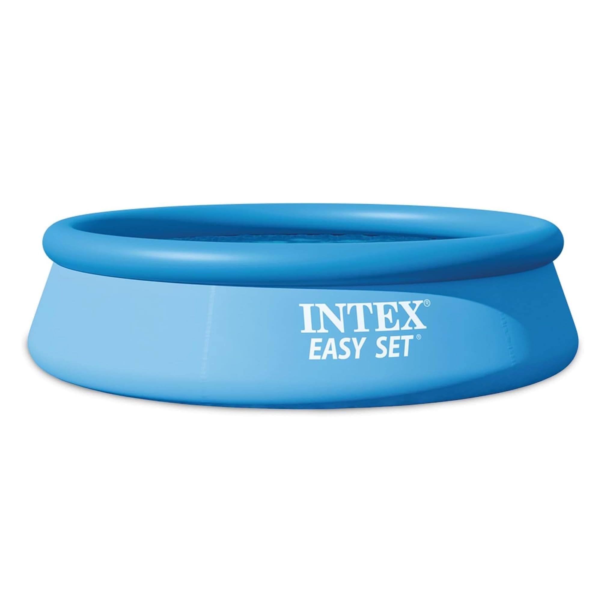 Intex 28120EH Easy Set Inflatable Swimming Pool: 10ft x 30in – Puncture-Resistant Material – Quick Inflation – 1018 Gallon Capacity – 23in Water Depth