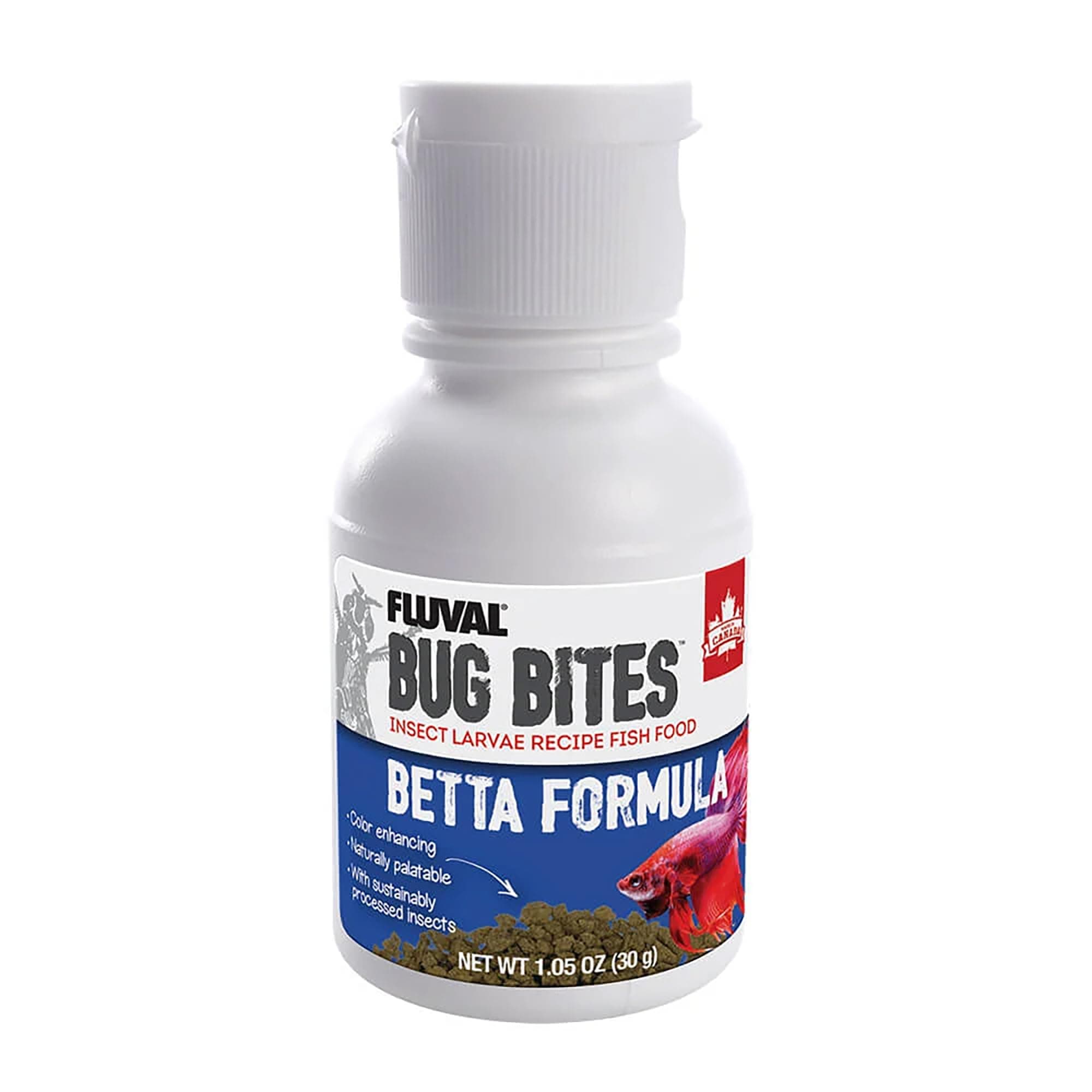 Bug Bites Betta Fish Food, Granules for Small to Medium Sized Fish, 1.05 Oz.