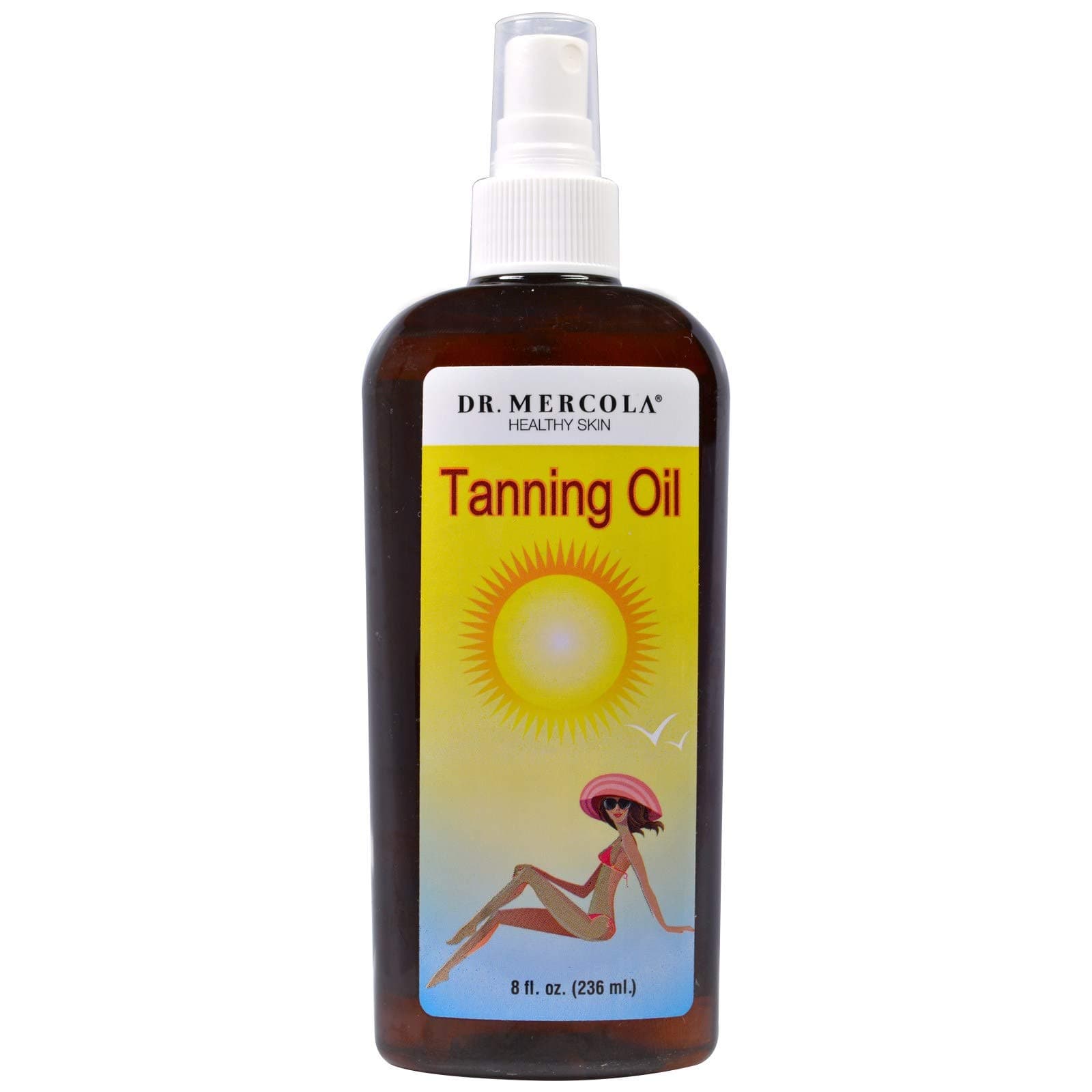 Dr Mercola Natural Tanning Oil (236ml)