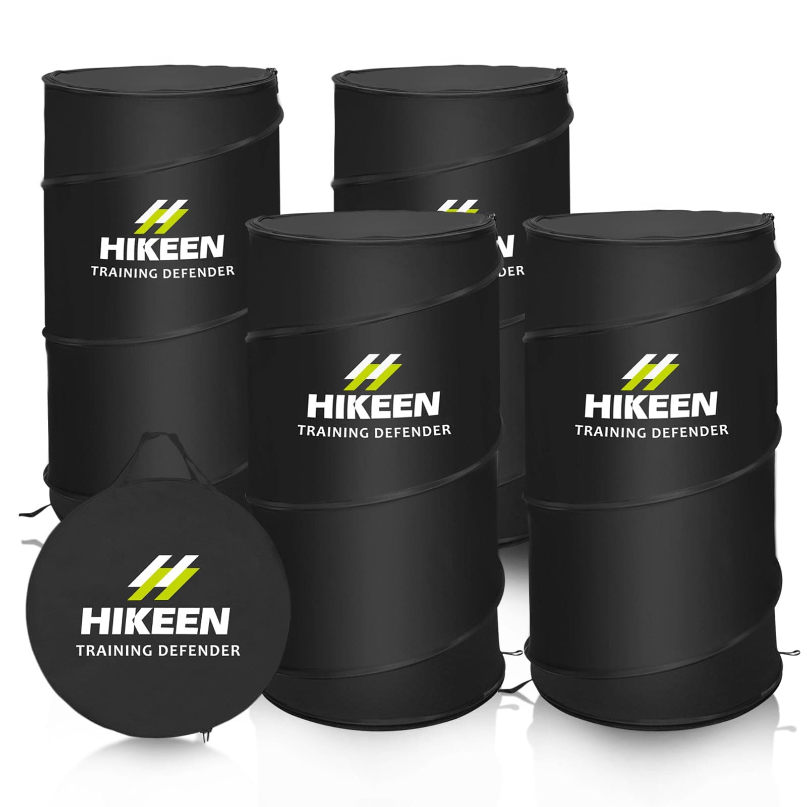 Basketball Defender Dummy - Pop Up Safely Simulate Defender - Foldable Training Equipment for Basketball, Soccer, Football and More, 1 Carrying Bag