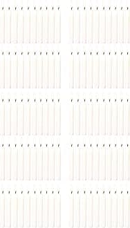 PROSPERRO LUMO Wax By Parkash Chime Candles/Stick Candle Set of 100 | Ritual Spell Unscented White Candles