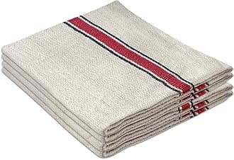 G 1 Cotton Floor Cleaning Duster/Cloth/Mop/Pocha (Off White, Large Size, 30 inch x 30 inch) - Pack of 3