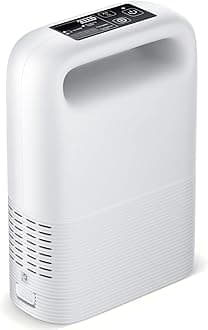 Oxygen Generator,Portable Oxygen Concentrator for Home/Travel,1-5L Adjustable Portable Oxygen Machine 93% with Accessoires,Low Noise for Emergency