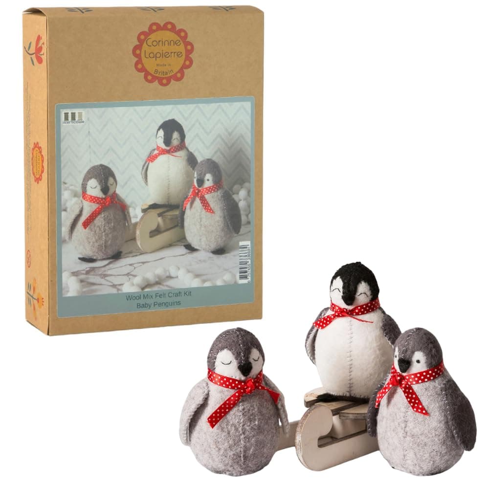 Baby Penguins from Felt Craft Kit BBPEN3F