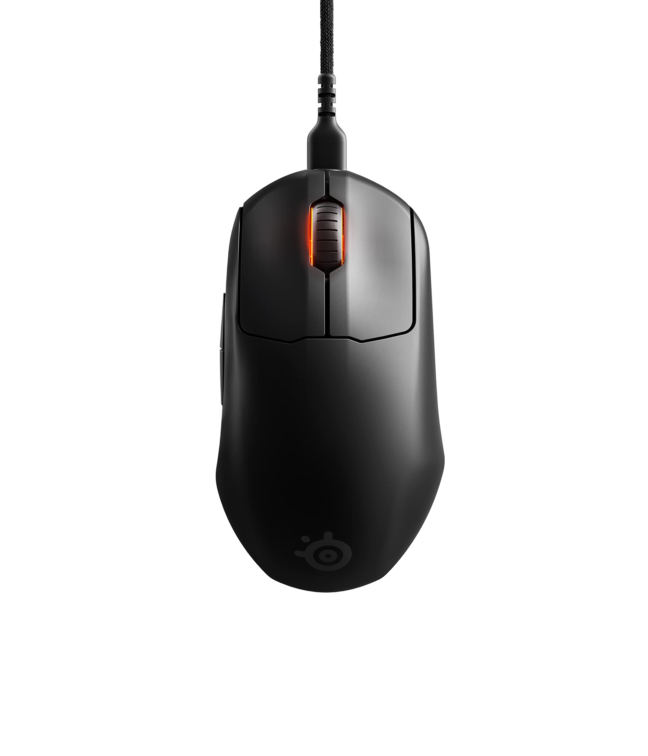 SteelSeries Prime Mini FPS Gaming Mouse USB-C – 18000 CPI TrueMove Air Optical Sensor, 5 Programmable Buttons – Optical Magnetic Switches, Brilliant Prism RGB Lighting, Mini Form Factor Black- 62421
