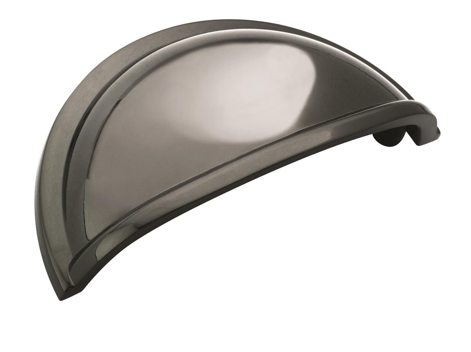 Amerock | Cabinet Cup Pull | Black Nickel | 3 inch (76 mm) Center to Center | Cup Pulls | 1 Pack | Drawer Pull | Drawer Handle | Cabinet Hardware