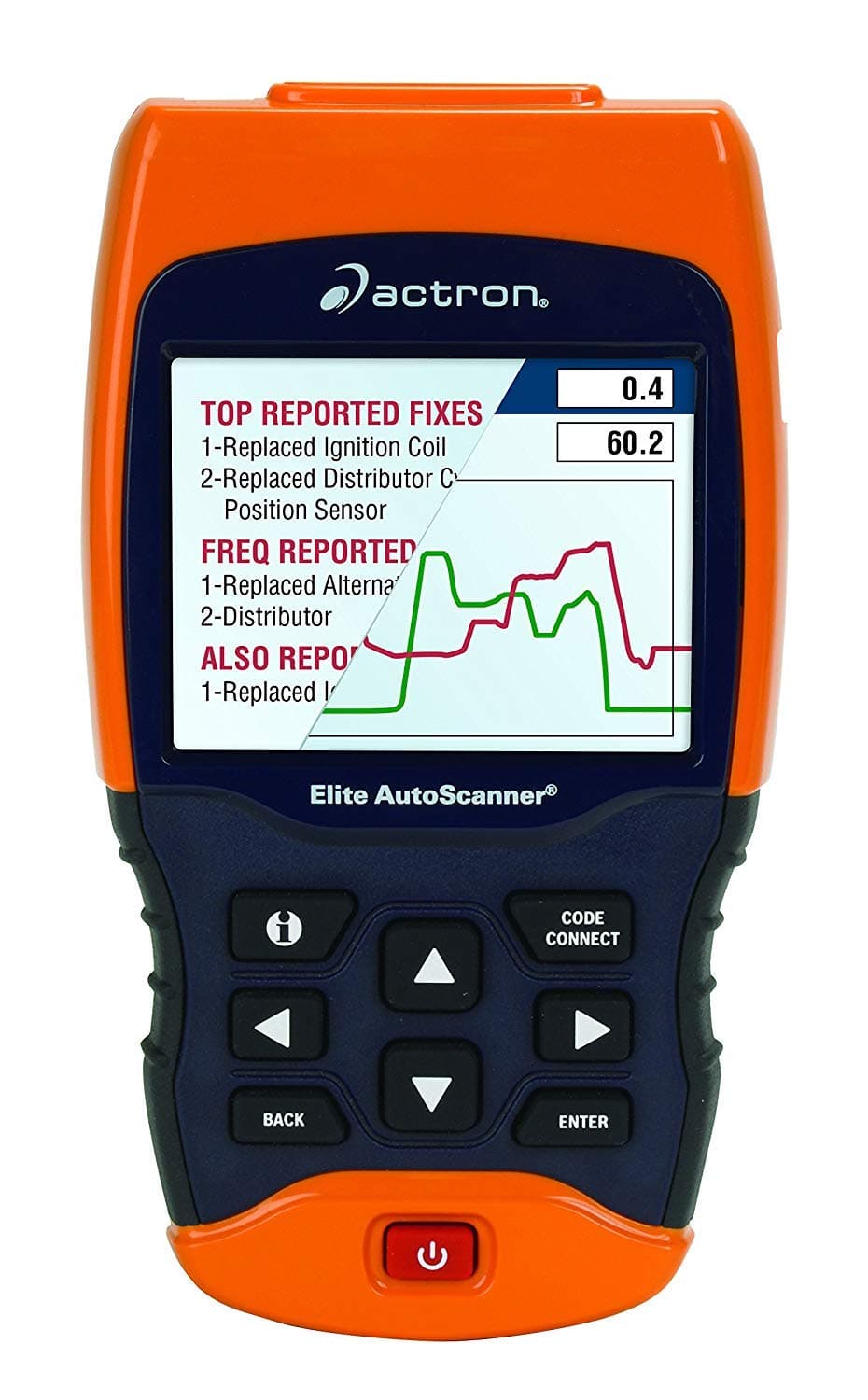 Actron CP9690 Elite AutoScanner Kit Enhanced OBD I and OBD II Scan Tool for all 1996 and newer and select 1984-95 vehicles, CHROME