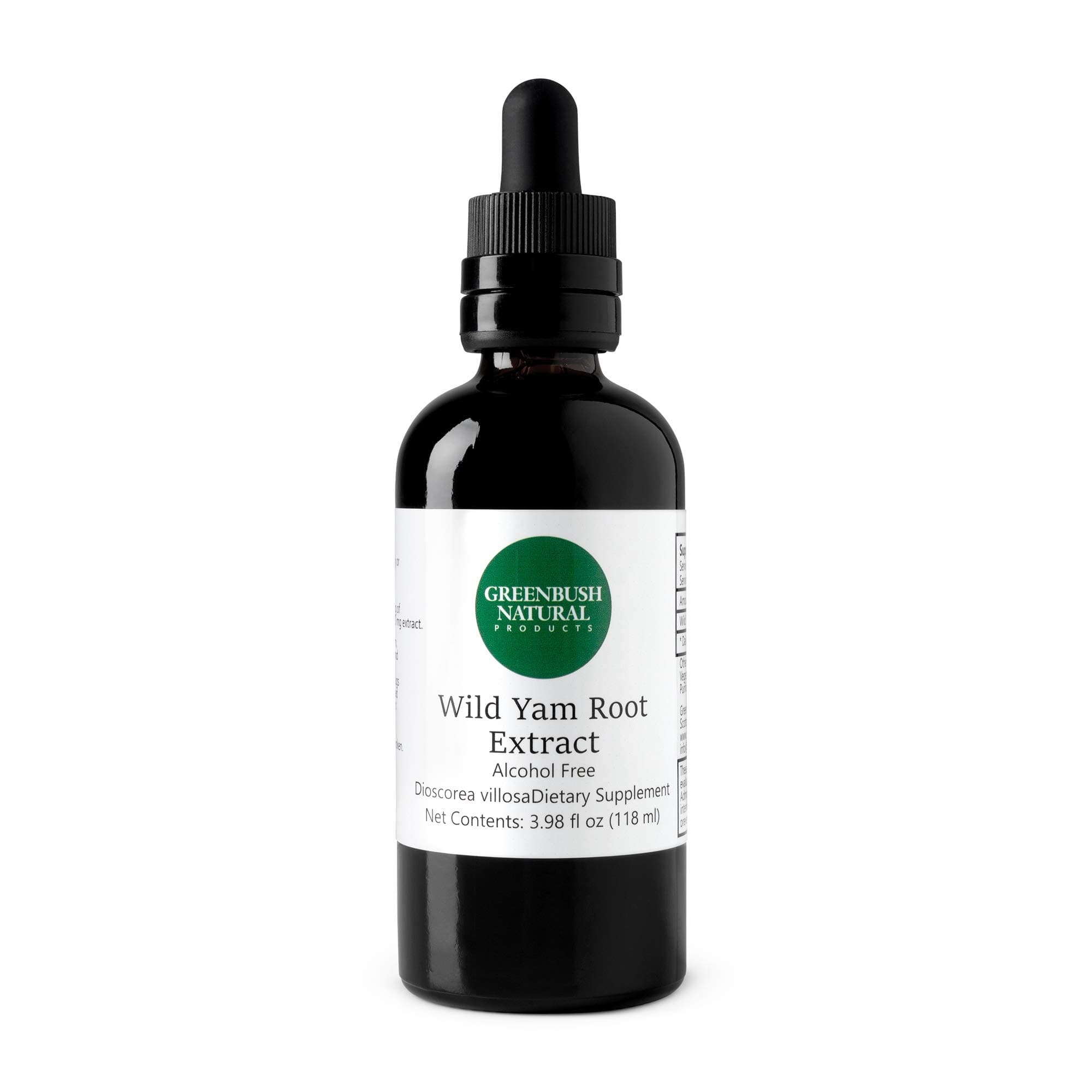 Greenbush Wild Yam Extract, Liquid Supplement (4 Ounces)