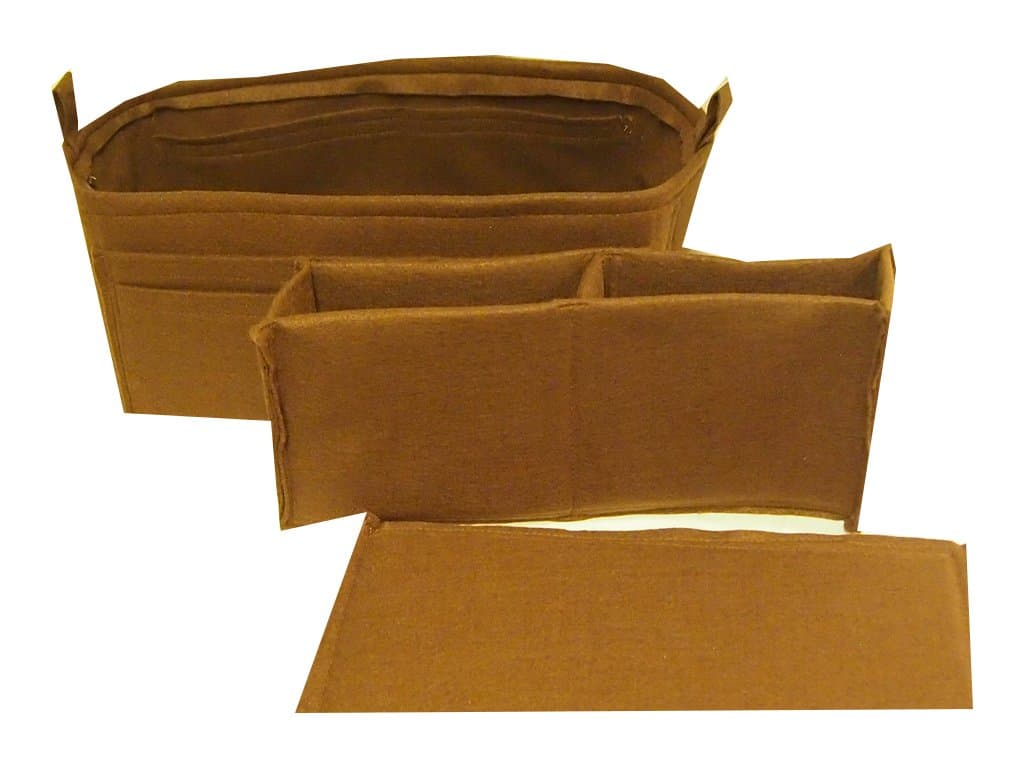 Felt handbag insert 11" wide 6" High 5" deep , LV Organizer, Purse Insert, MM, Purse organizer, Bag Inserts