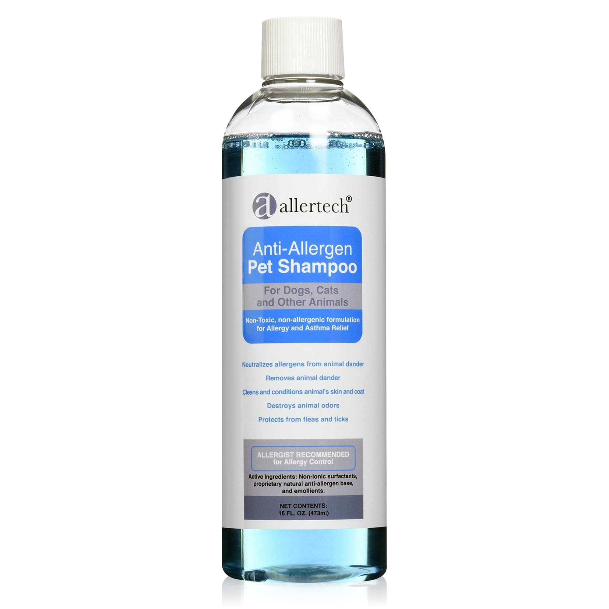 Allertech® Anti-Allergen Pet Shampoo 16-oz Bottle