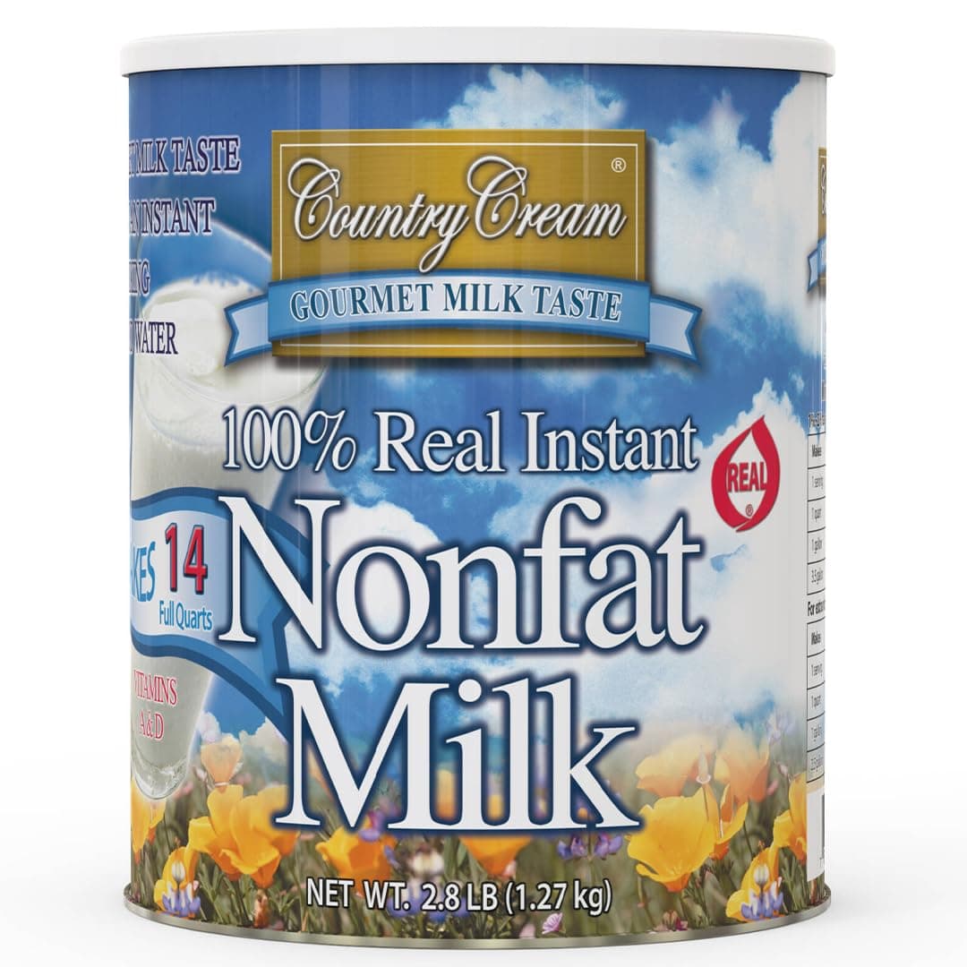 100% Real Instant Nonfat Powdered Milk 49.6 OZ