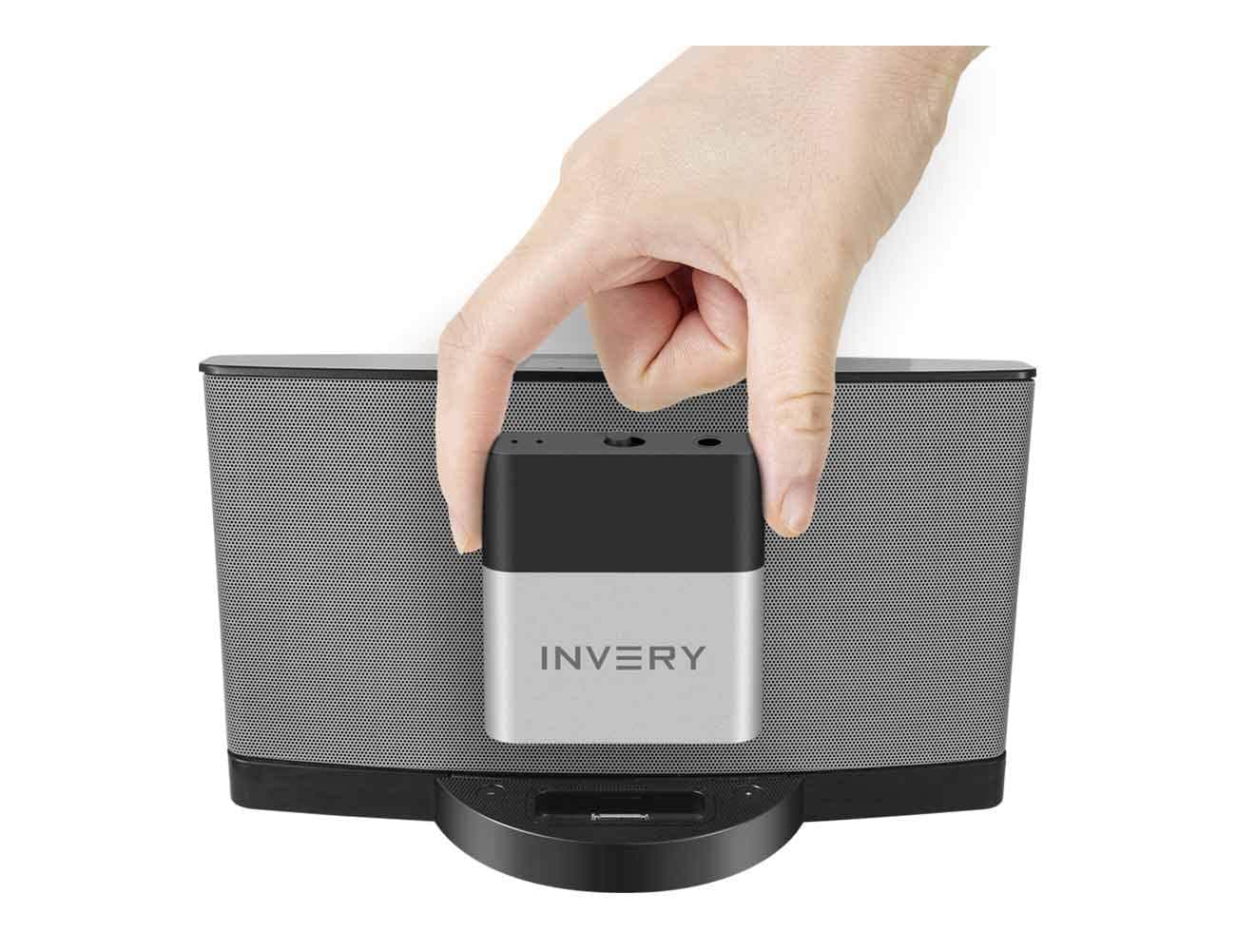 DockLinQ 30pin Bluetooth 5.0 Adapter Receiver for Bose Sounddock and Other 30 pin iPod iPhone Music Docking Station