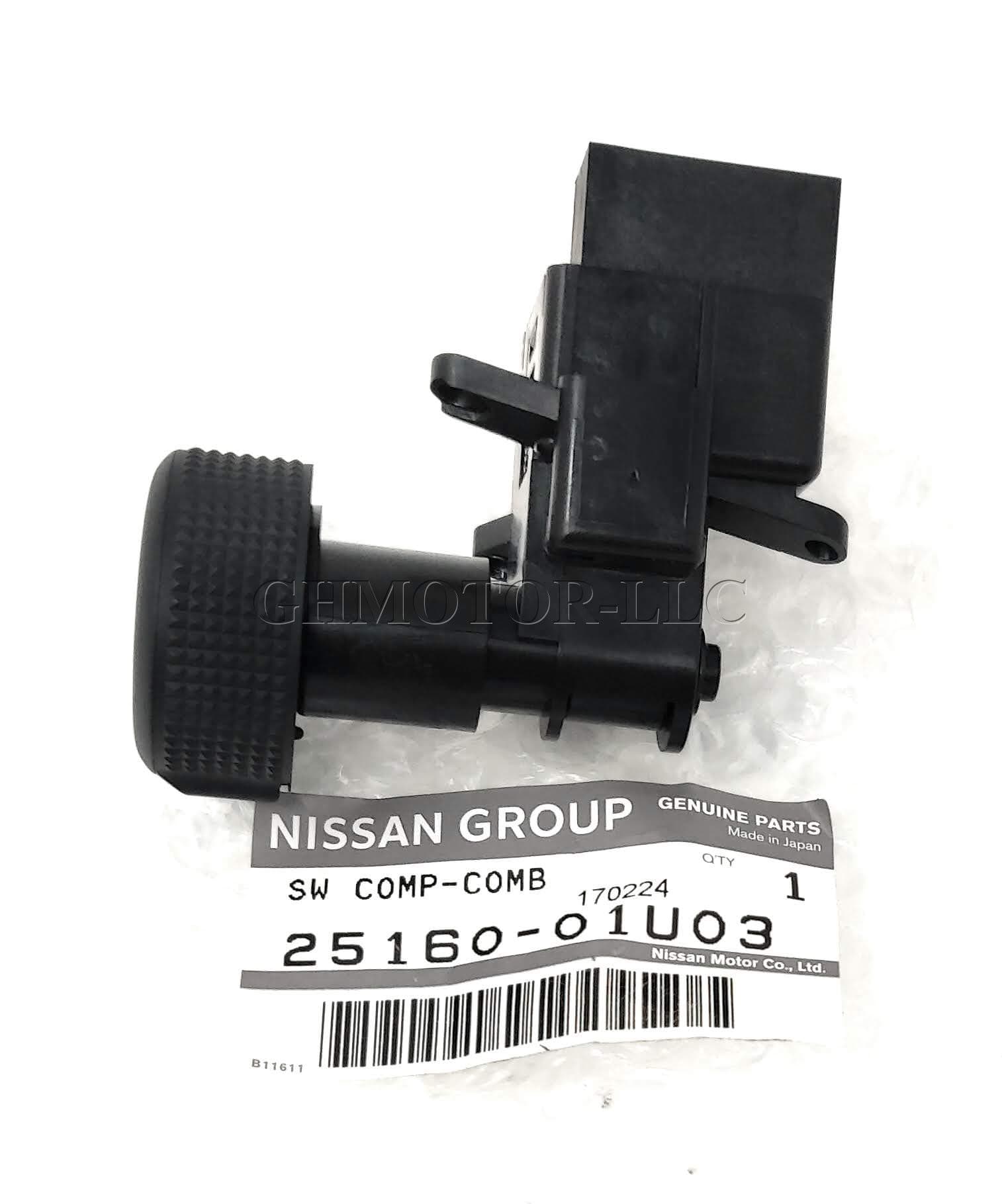 Nissan Skyline R32 GTR GTS-4 GTST Headlight Switch Assembly 25160-01U03