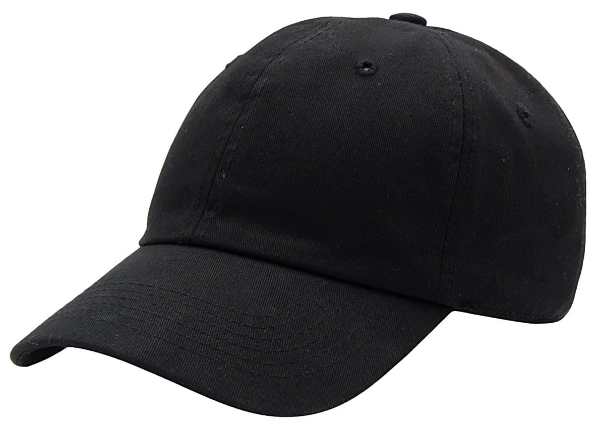 Baseball Cap for Men Women - Classic Dad Hat, BLK