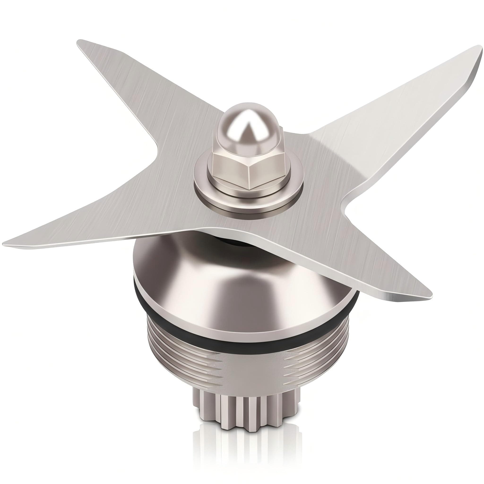 Wet Blender Blade Replacement Part, Premium Stainless Steel Ice Blade Assembly Cups Repair Replacement Part Compatible with 5200 Series 32oz and 64oz Mixer Containers accessories Kitchen