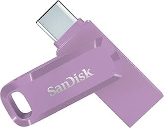 SanDisk 64GB Ultra Dual Drive Go USB Type-C Flash Drive, Lavender - SDDDC3-064G-G46L