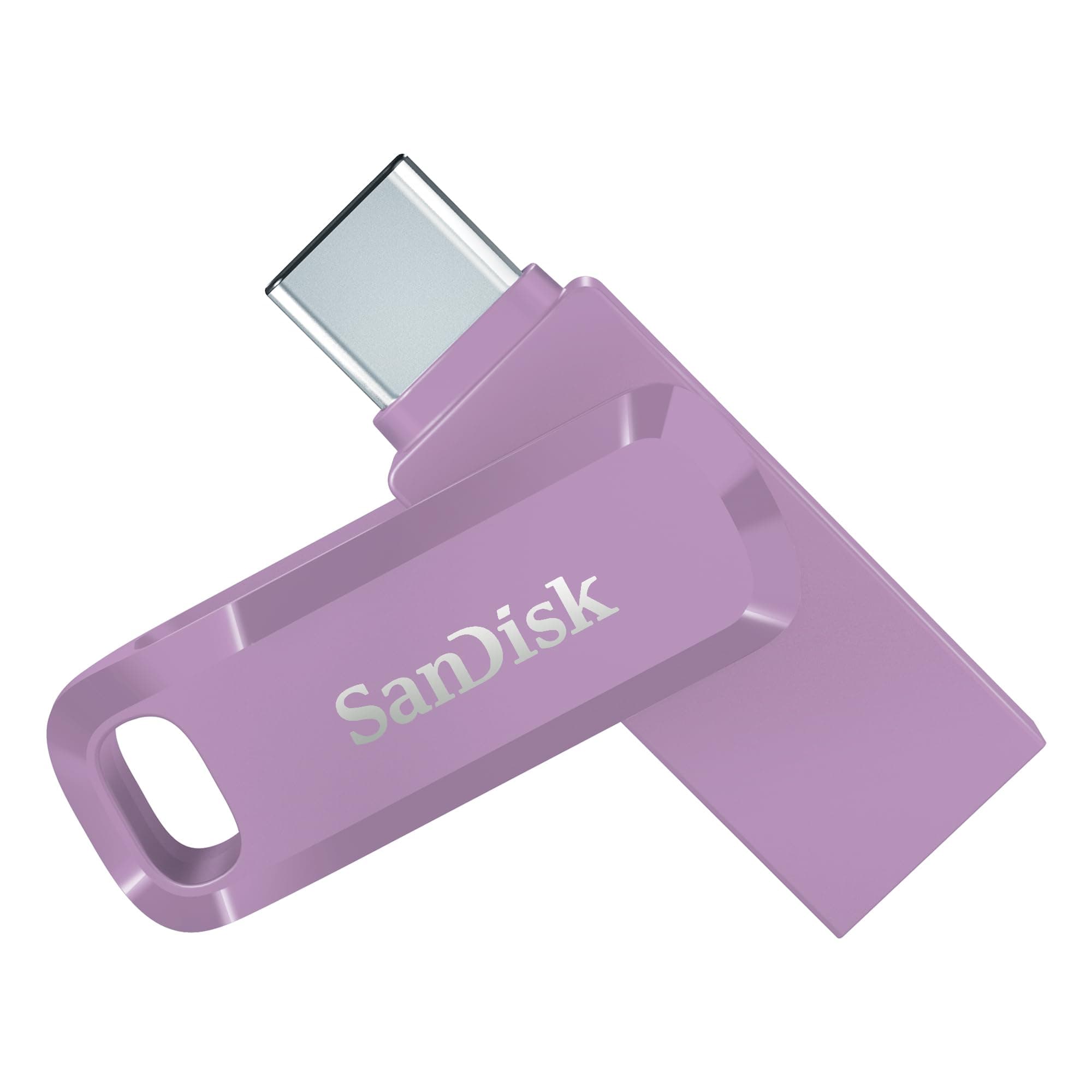256GB Ultra Dual Drive Go USB Type-C Flash Drive, Lavender - SDDDC3-256G-G46L