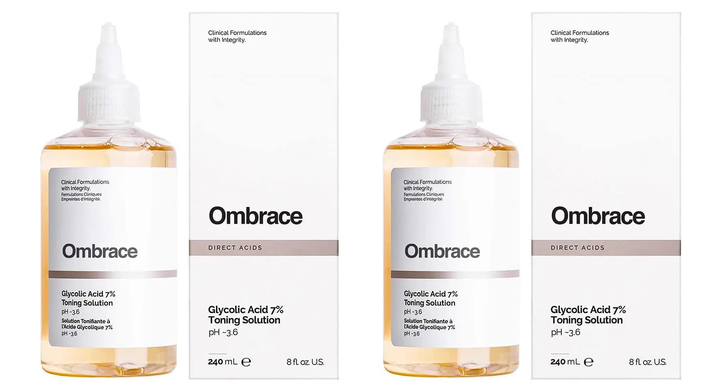 Ombrace The New Ordinary Glycolic Acid Toning Solution 240ml, Pack of 2