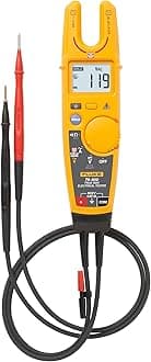 Fluke T6-600 Ergonomic Open Fork Tester with True-RMS and FieldSense Technology - Measure Voltage Without Test Leads