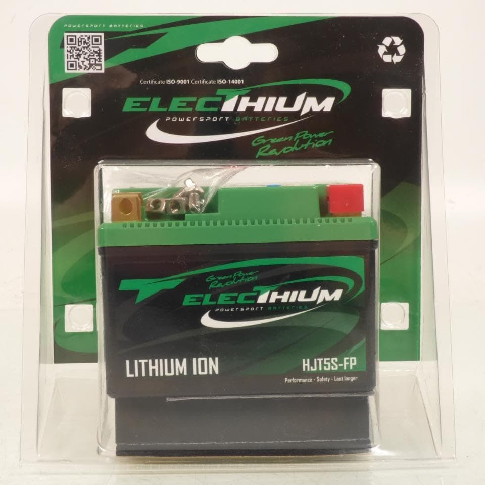 Electhium Lithium Battery for Aprilia 50 Sr Di-Tech Injection Scooter 2001 to 2010 YTZ5S-BS / 12.8V 1.6Ah