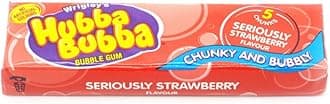 Hubba Bubba Seriously Strawberry (Box of 20)