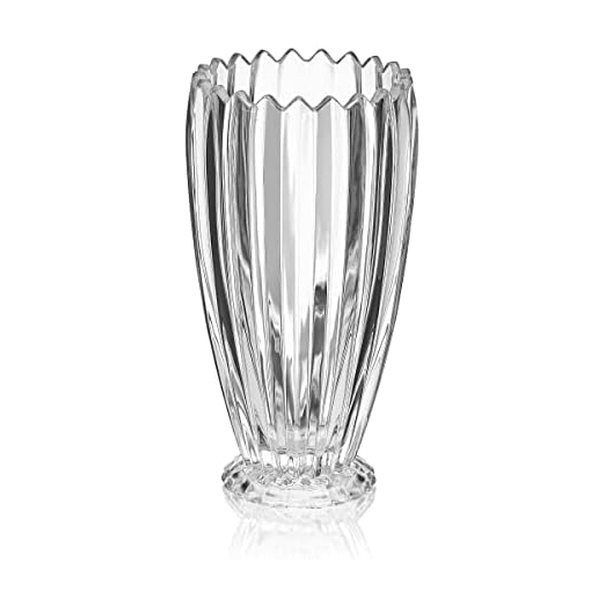 Mikasa Estate Crystal Vase, 11 Inch
