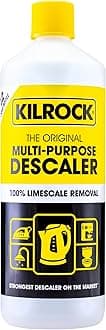 Mega-K Multi-Purpose Descaler 1 Litre (12 Doses) - Limescale Descaling for Kettles, Shower Heads & Coffee Machines - Biodegradable and Phosphate Free